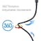 Homevenus 4 Heads Full Spectrum LED Grow Lights With Tripod For Indoor Plants GLT04 - alternate 10